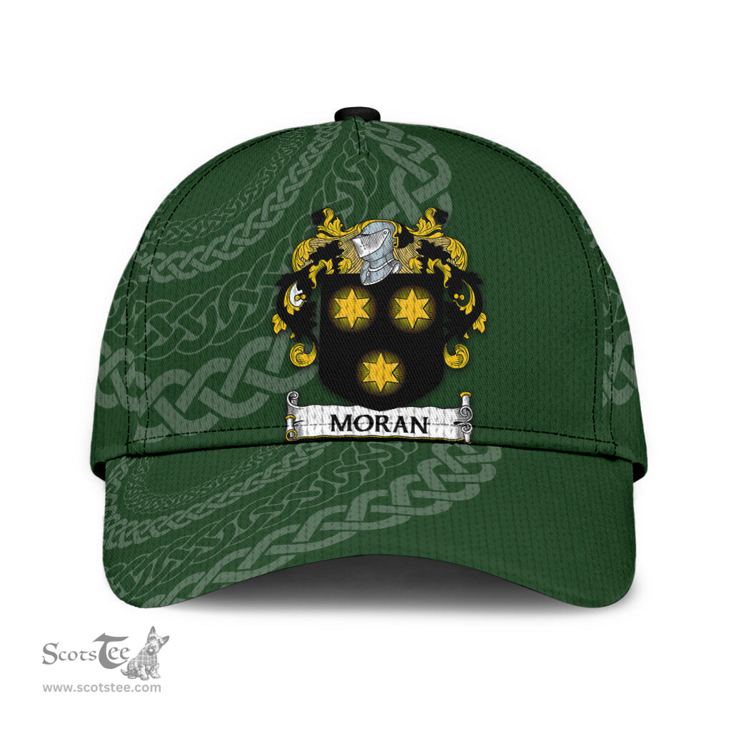 Irish Moran Coat Of Arms - Irish Family Crest St Patrick's Day Irish Cap