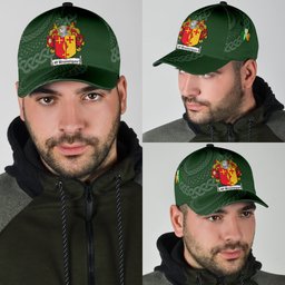 Irish Obrannigan Coat Of Arms - Irish Family Crest St Patrick's Day Irish Cap