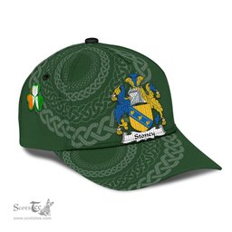 Irish Stoney Coat Of Arms - Irish Family Crest St Patrick's Day Irish Cap