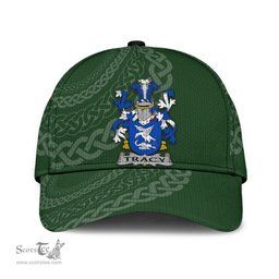 Irish Tracy Coat Of Arms - Irish Family Crest St Patrick's Day Irish Cap