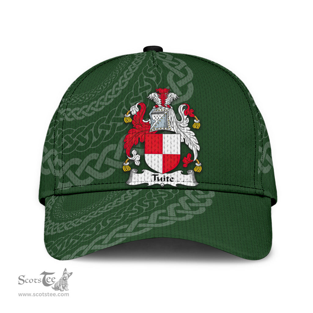 Irish Tuite Coat Of Arms - Irish Family Crest St Patrick's Day Irish Cap