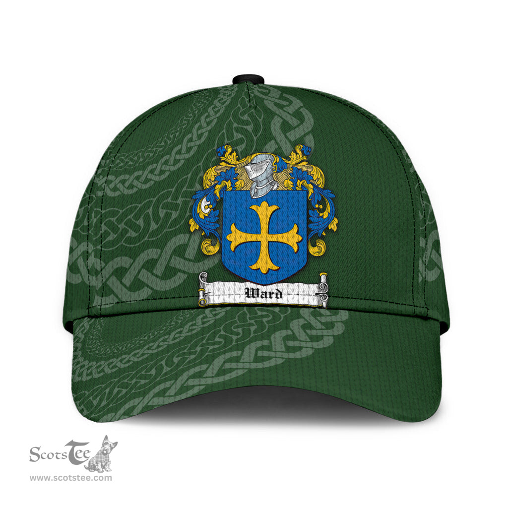 Irish Ward Coat Of Arms - Irish Family Crest St Patrick's Day Irish Cap