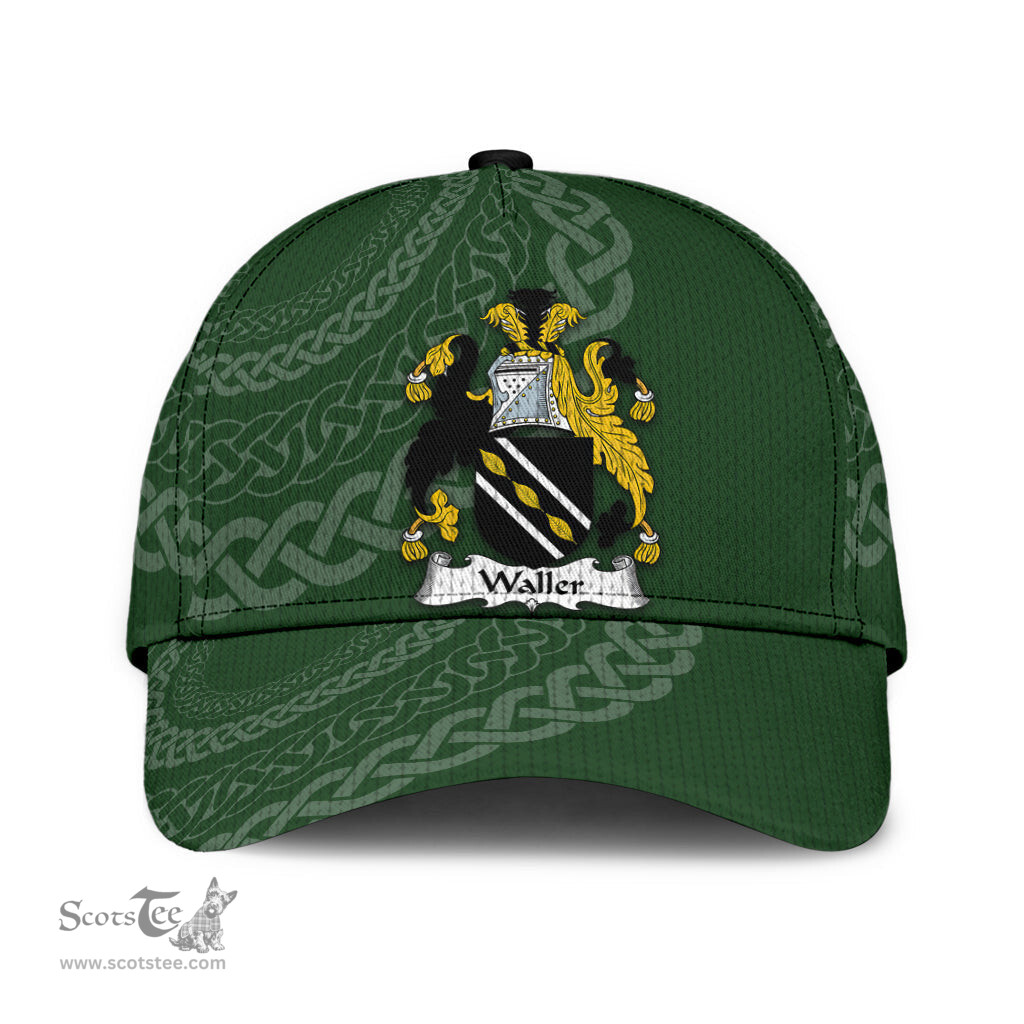 Irish Waller Coat Of Arms - Irish Family Crest St Patrick's Day Irish Cap