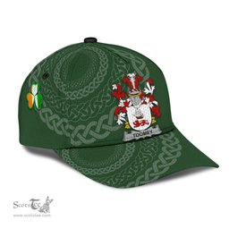 Irish Toomey Coat Of Arms - Irish Family Crest St Patrick's Day Irish Cap