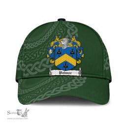 Irish Palmer Coat Of Arms - Irish Family Crest St Patrick's Day Irish Cap