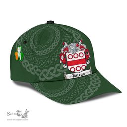 Irish Lucas Coat Of Arms - Irish Family Crest St Patrick's Day Irish Cap