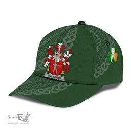 Irish Loughlin Coat Of Arms - Irish Family Crest St Patrick's Day Irish Cap