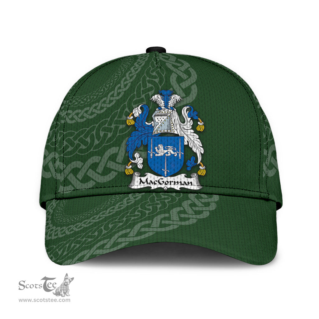 Irish Macgorman Coat Of Arms - Irish Family Crest St Patrick's Day Irish Cap