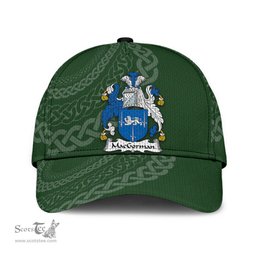 Irish Macgorman Coat Of Arms - Irish Family Crest St Patrick's Day Irish Cap