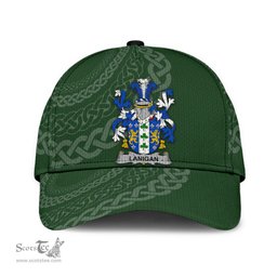 Irish Lanigan Coat Of Arms - Irish Family Crest St Patrick's Day Irish Cap