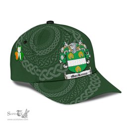 Irish Mackenna Coat Of Arms - Irish Family Crest St Patrick's Day Irish Cap