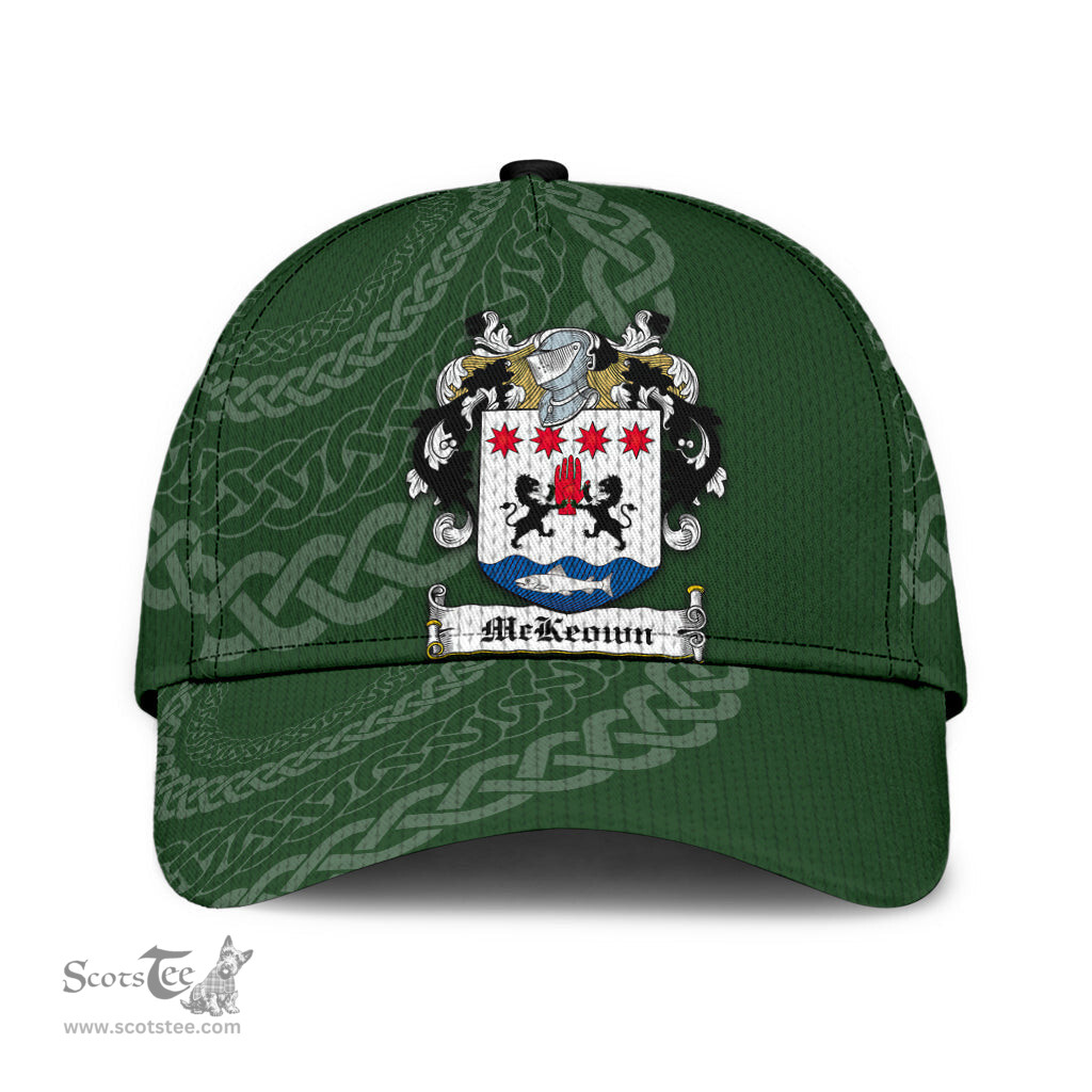 Irish Mckeown Coat Of Arms - Irish Family Crest St Patrick's Day Irish Cap