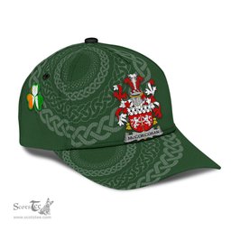 Irish Mccorcoran Coat Of Arms - Irish Family Crest St Patrick's Day Irish Cap