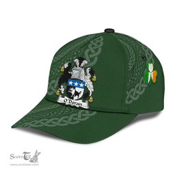Irish Odoran Coat Of Arms - Irish Family Crest St Patrick's Day Irish Cap