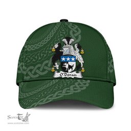 Irish Odoran Coat Of Arms - Irish Family Crest St Patrick's Day Irish Cap