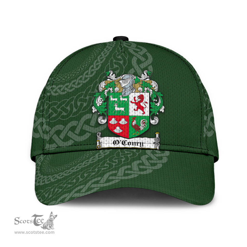 Irish Oconry Coat Of Arms - Irish Family Crest St Patrick's Day Irish Cap