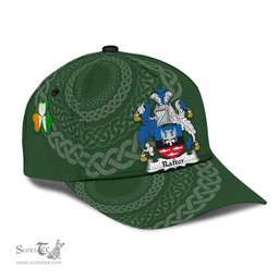 Irish Rafter Coat Of Arms - Irish Family Crest St Patrick's Day Irish Cap