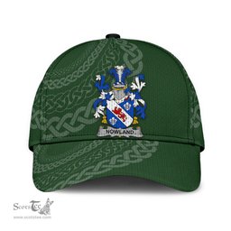 Irish Nowland Coat Of Arms - Irish Family Crest St Patrick's Day Irish Cap
