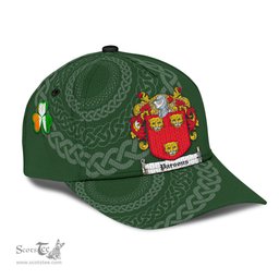 Irish Parsons Coat Of Arms - Irish Family Crest St Patrick's Day Irish Cap
