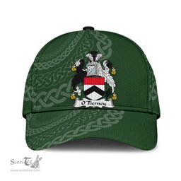 Irish Otierney Coat Of Arms - Irish Family Crest St Patrick's Day Irish Cap