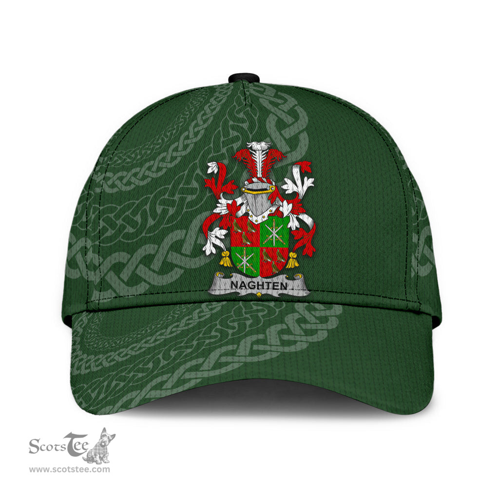 Irish Naghten Coat Of Arms - Irish Family Crest St Patrick's Day Irish Cap