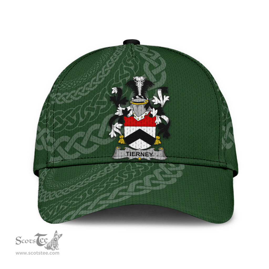 Irish Tierney Coat Of Arms - Irish Family Crest St Patrick's Day Irish Cap