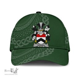 Irish Tierney Coat Of Arms - Irish Family Crest St Patrick's Day Irish Cap