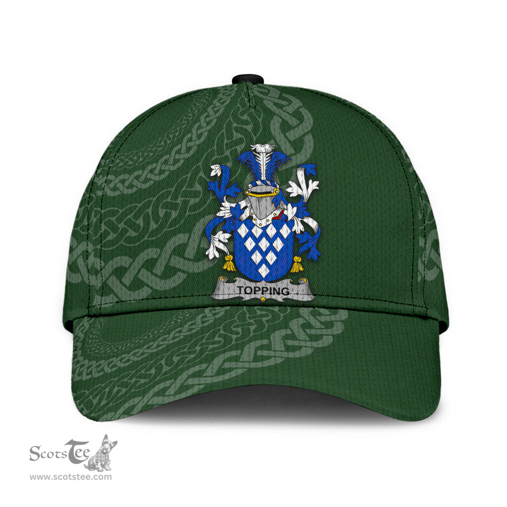 Irish Topping Coat Of Arms - Irish Family Crest St Patrick's Day Irish Cap
