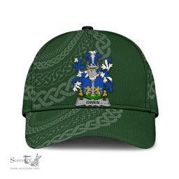 Irish Owen Coat Of Arms - Irish Family Crest St Patrick's Day Irish Cap