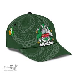 Irish Leech Coat Of Arms - Irish Family Crest St Patrick's Day Irish Cap