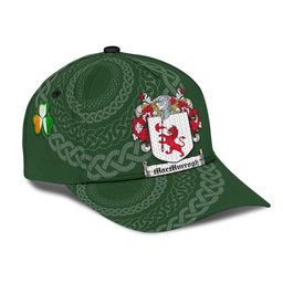 Irish Macmurrogh Coat Of Arms - Irish Family Crest St Patrick's Day Irish Cap