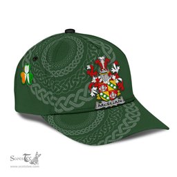 Irish Mcegan Coat Of Arms - Irish Family Crest St Patrick's Day Irish Cap