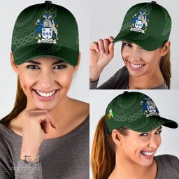 Irish Macauliffe Coat Of Arms - Irish Family Crest St Patrick's Day Irish Cap