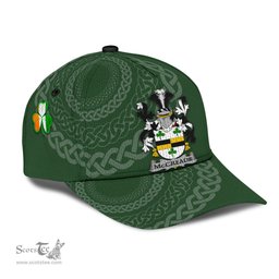 Irish Mccreadie Coat Of Arms - Irish Family Crest St Patrick's Day Irish Cap