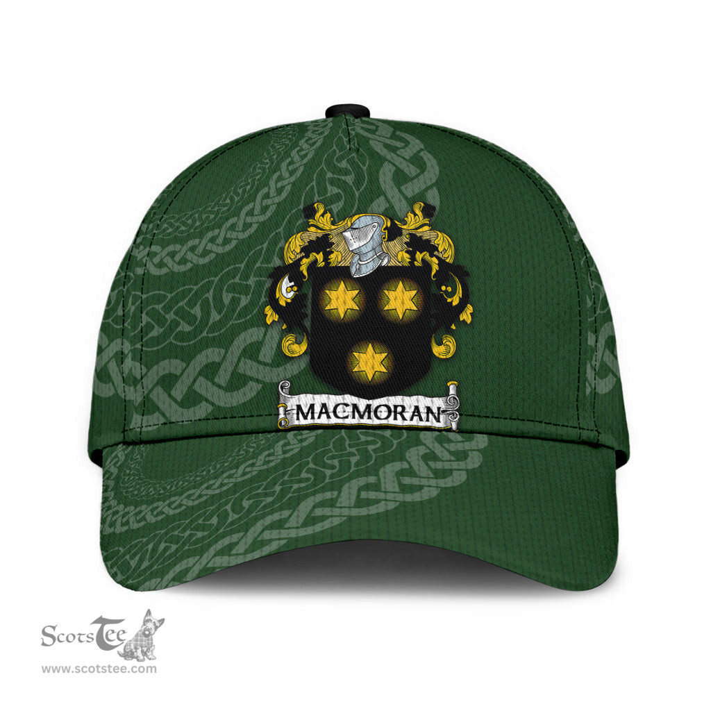 Irish Macmoran Coat Of Arms - Irish Family Crest St Patrick's Day Irish Cap