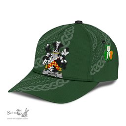 Irish Worth Coat Of Arms - Irish Family Crest St Patrick's Day Irish Cap