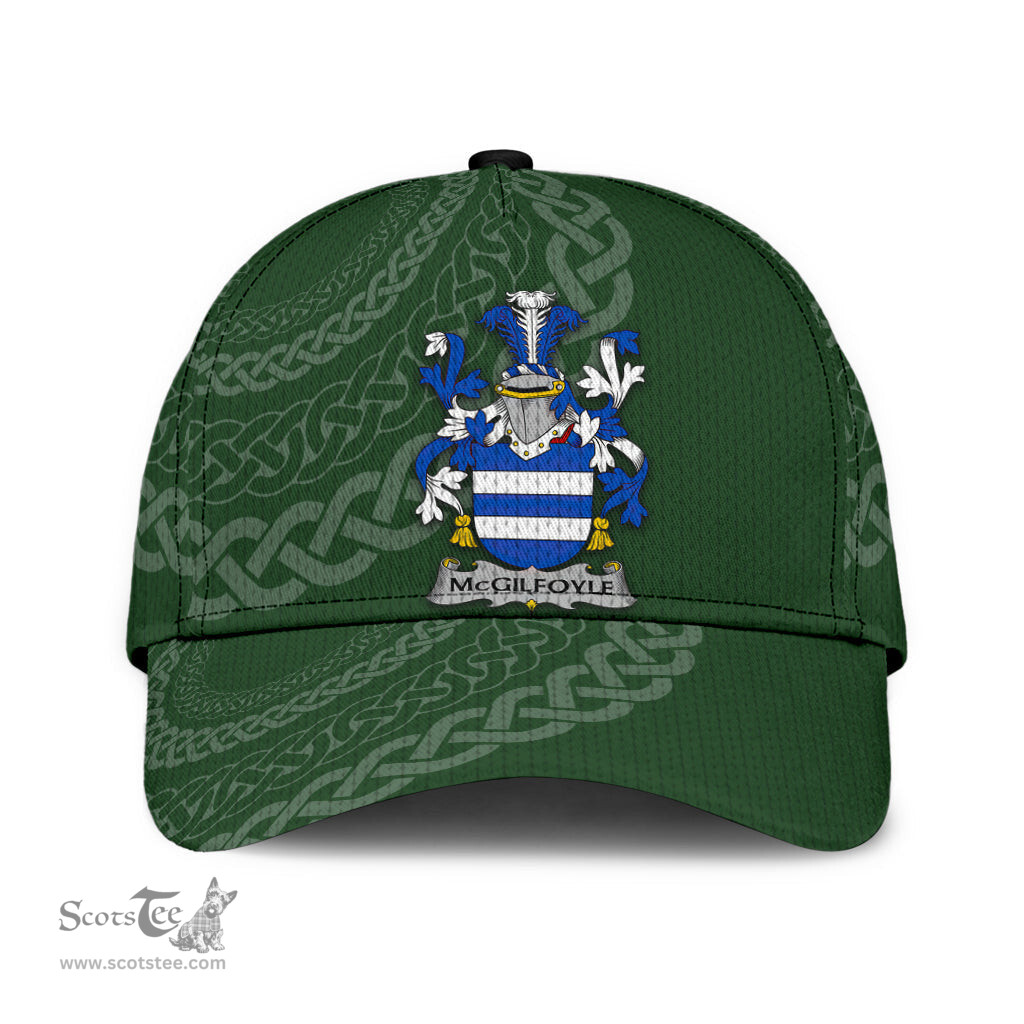 Irish Mcgilfoyle Coat Of Arms - Irish Family Crest St Patrick's Day Irish Cap