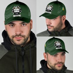 Irish Yeates Coat Of Arms - Irish Family Crest St Patrick's Day Irish Cap