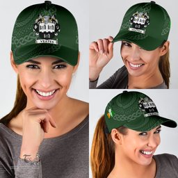 Irish Yeates Coat Of Arms - Irish Family Crest St Patrick's Day Irish Cap