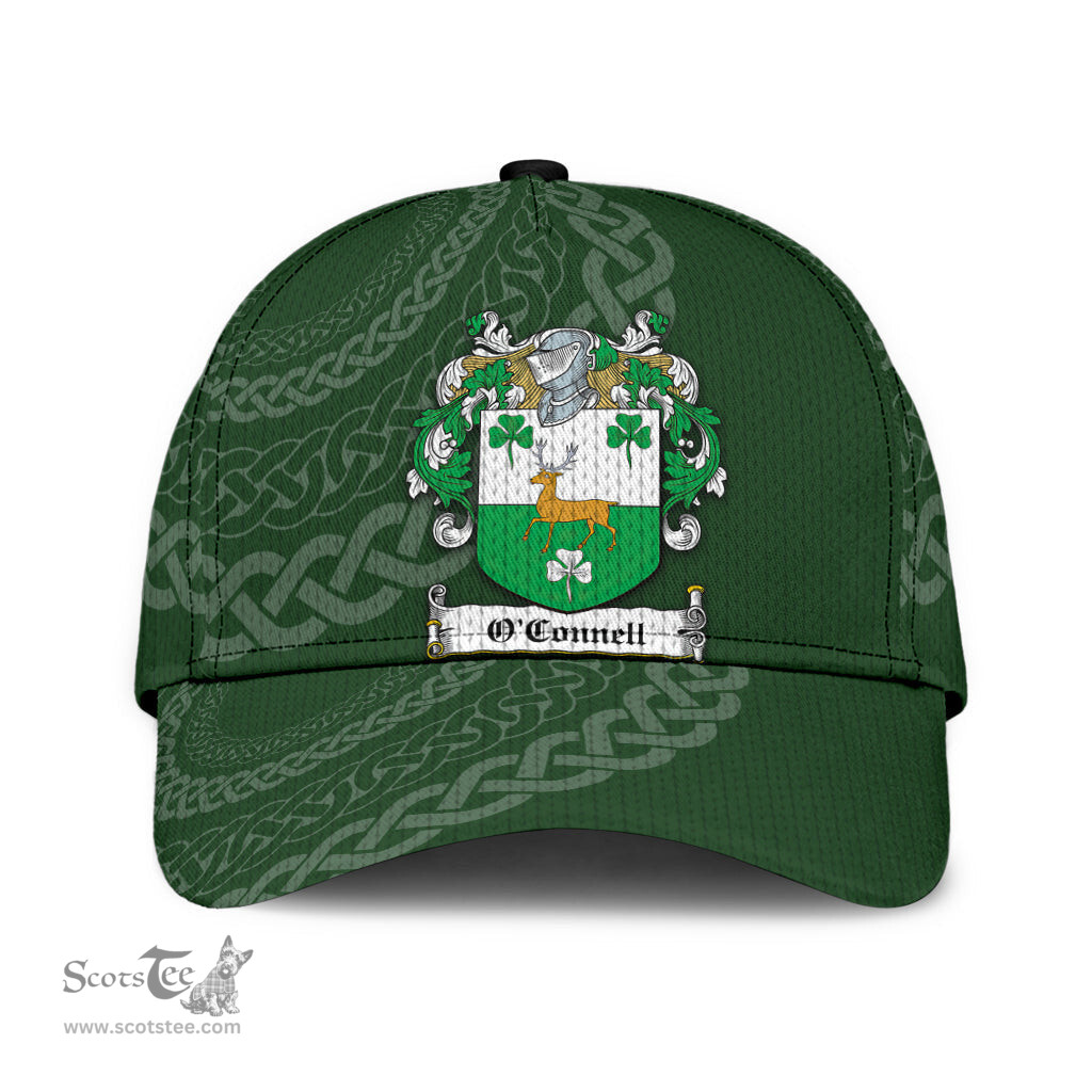 Irish Oconnell Coat Of Arms - Irish Family Crest St Patrick's Day Irish Cap