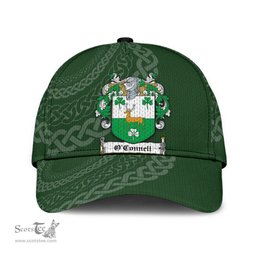 Irish Oconnell Coat Of Arms - Irish Family Crest St Patrick's Day Irish Cap