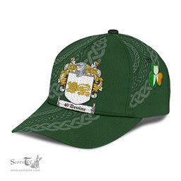 Irish Odevine Coat Of Arms - Irish Family Crest St Patrick's Day Irish Cap