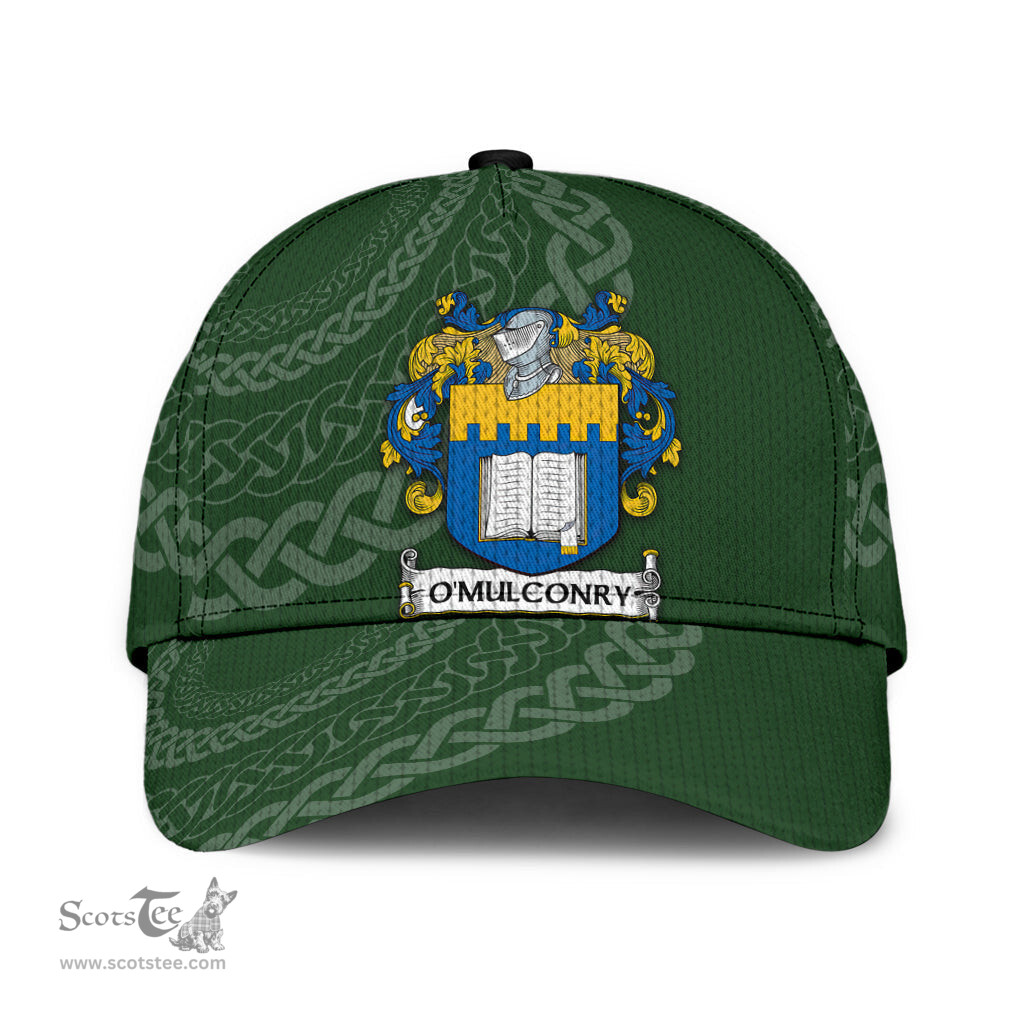 Irish Omulconry Coat Of Arms - Irish Family Crest St Patrick's Day Irish Cap