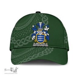 Irish Ogarvan Coat Of Arms - Irish Family Crest St Patrick's Day Irish Cap