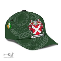 Irish Morrissey Coat Of Arms - Irish Family Crest St Patrick's Day Irish Cap