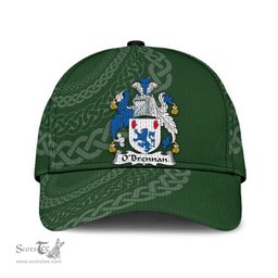 Irish Obrennan Coat Of Arms - Irish Family Crest St Patrick's Day Irish Cap