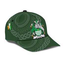 Irish Ohaly Coat Of Arms II Irisharms - Irish Family Crest St Patrick's Day Irish Cap
