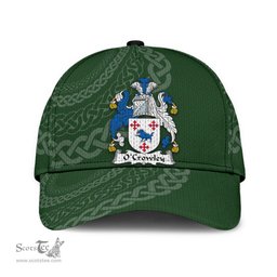 Irish Ocrowley Coat Of Arms - Irish Family Crest St Patrick's Day Irish Cap