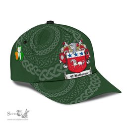 Irish Ohalloran Coat Of Arms - Irish Family Crest St Patrick's Day Irish Cap