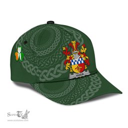 Irish Vizer Coat Of Arms - Irish Family Crest St Patrick's Day Irish Cap